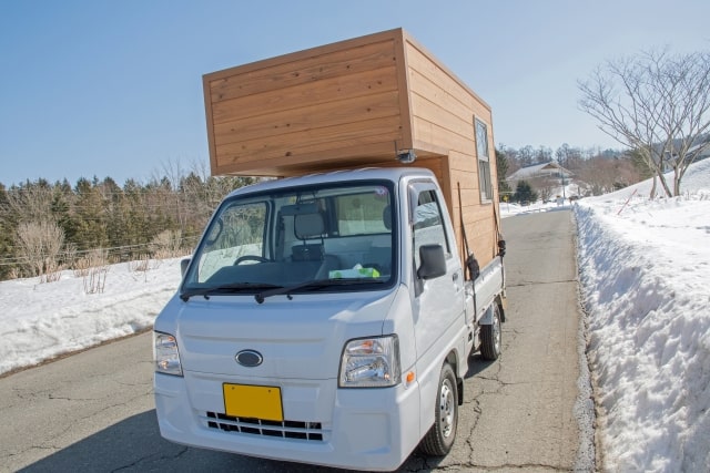 テントキットを使った軽トラキャンプ