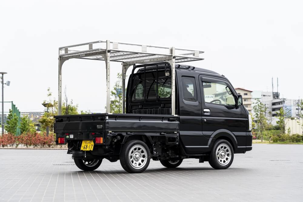 トラックの荷台をカスタム：ベースキット　110タイプ　（伸縮なし　荷台床上110ｃｍ）